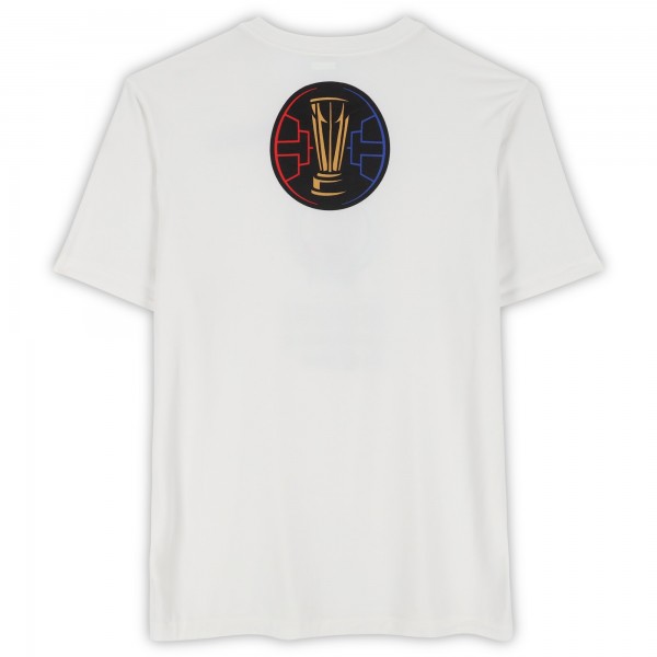 Boston Celtics Fanatics Authentic Team-Issued White Jordan Brand NBA Cup T-Shirt from the 2025-26 NBA Season - Size XL