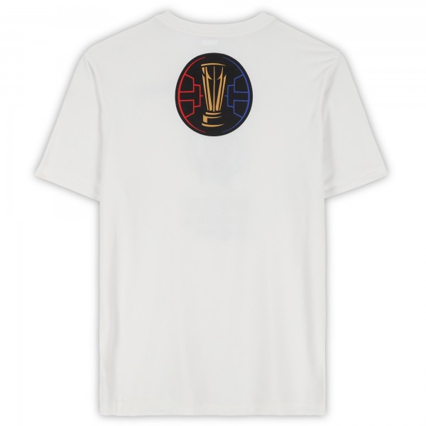 Boston Celtics Fanatics Authentic Team-Issued White Jordan Brand NBA Cup T-Shirt from the 2025-26 NBA Season - Size XLT