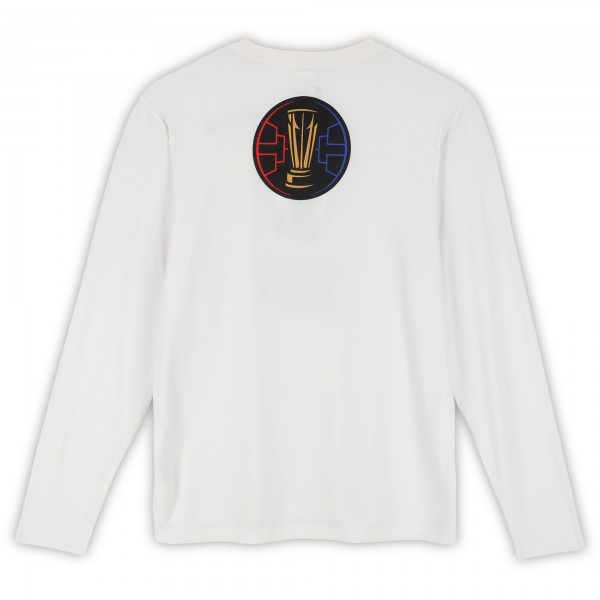 Boston Celtics Fanatics Authentic Team-Issued White Jordan Brand NBA Cup Long Sleeve T-Shirt from the 2025-26 NBA Season - Size XLT