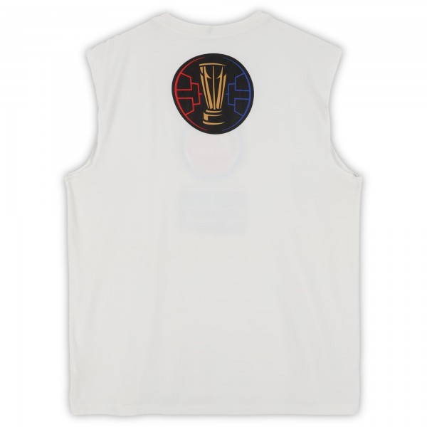 Cade Cunningham Detroit Pistons Fanatics Authentic Player-Worn White Jordan Brand NBA Cup Sleeveless Shirt from the 2025-26 NBA Season - Size XL