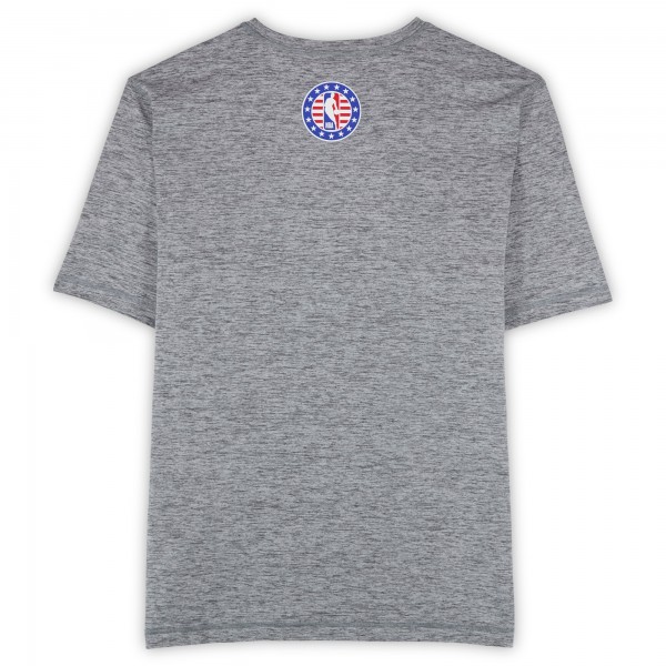 Detroit Pistons Fanatics Authentic Team-Issued Gray Hoops For Troops T-Shirt from the 2025-26 NBA Season - Size XL