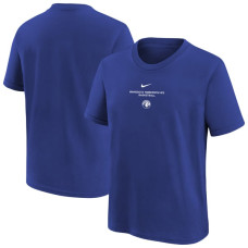 Детская футболка Minnesota Timberwolves Nike 2026 Standard Issue Practice - Blue