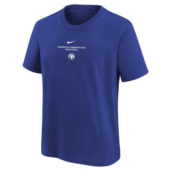Детская футболка Minnesota Timberwolves Nike 2026 Standard Issue Practice - Blue