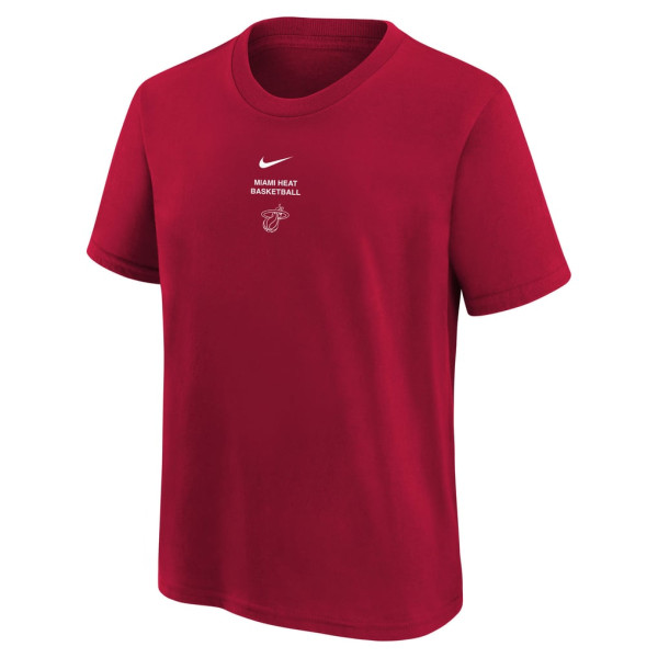 Детская футболка Miami Heat Nike 2026 Standard Issue Practice - Red