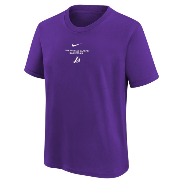 Детская футболка Los Angeles Lakers Nike 2026 Standard Issue Practice - Purple