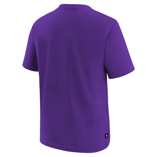 Детская футболка Los Angeles Lakers Nike 2026 Standard Issue Practice - Purple
