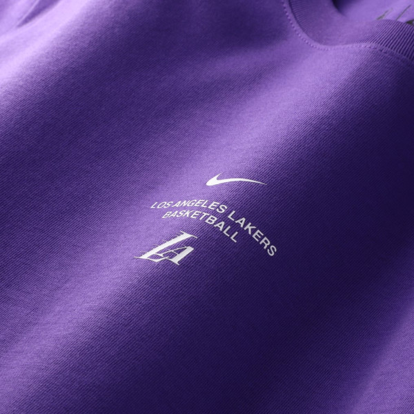 Детская футболка Los Angeles Lakers Nike 2026 Standard Issue Practice - Purple