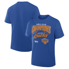 New York Knicks Blue 2025 NBA Cup Champions Legacy T-Shirt