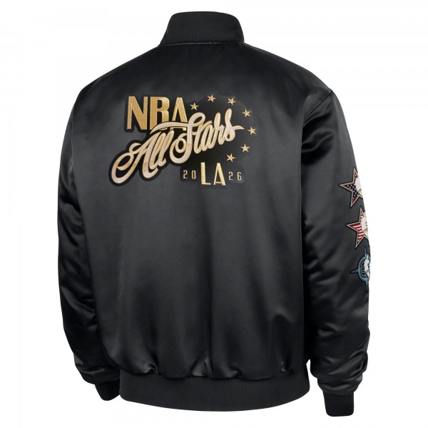 Nike Black 2026 NBA All-Star Game Satin Full-Snap Jacket