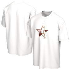 Nike White 2026 NBA All-Star Game Stripe USA T-Shirt