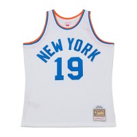 Джерси New York Knicks Nathaniel Clifton Mitchell & Ness White 1950-51 Pioneers Swingman