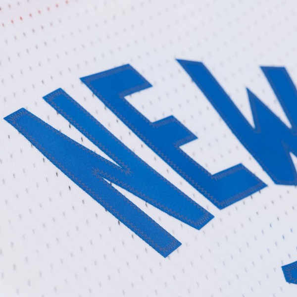 Джерси New York Knicks Nathaniel Clifton Mitchell & Ness White 1950-51 Pioneers Swingman