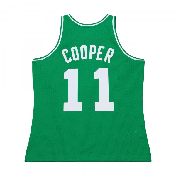 Джерси Boston Celtics Chuck Cooper Mitchell & Ness Kelly Green 1950-51 Pioneers Swingman