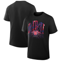 Detroit Pistons Black Chrome Legacy T-Shirt