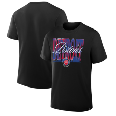Detroit Pistons Black Chrome Legacy T-Shirt