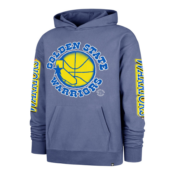 Толстовка Golden State Warriors 47 Blue City Paint Duo Foundation