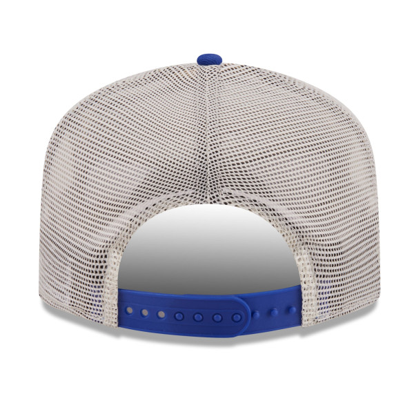 Бейсболка Golden State Warriors New Era Cream Layered Patch 19TWENTY