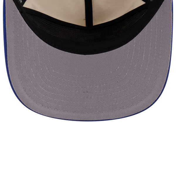 Бейсболка Golden State Warriors New Era Cream Layered Patch 19TWENTY