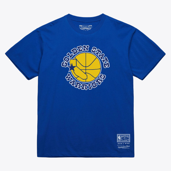 Футболка Unisex Golden State Warriors Mitchell & Ness Royal Hardwood Classics Arch
