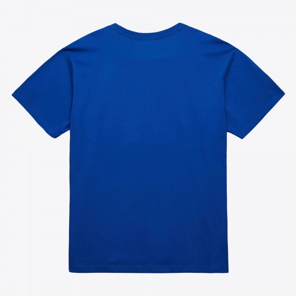 Unisex New York Knicks Mitchell & Ness Royal Hardwood Classics Arch T-Shirt