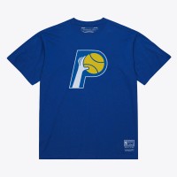 Unisex Indiana Pacers Mitchell & Ness Royal Hardwood Classics Arch T-Shirt