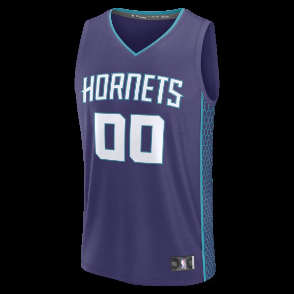 Charlotte Hornets Fanatics Purple Fastbreak Custom Jersey - Statement Edition