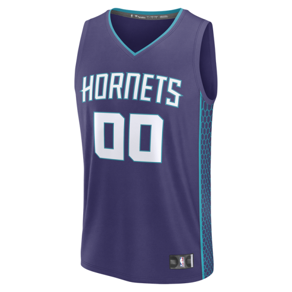Подростковая Charlotte Hornets Fanatics Purple Fastbreak Custom Jersey - Statement Edition