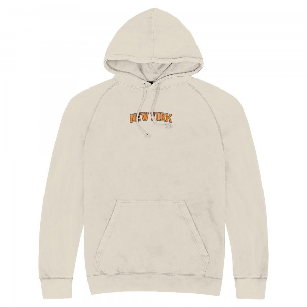 Unisex New York Knicks Stadium Essentials White Get Back Vintage Raglan Hoodie