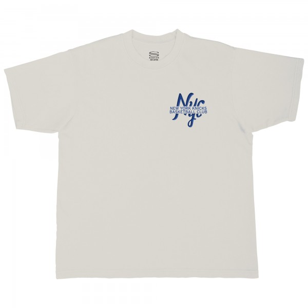Unisex New York Knicks Stadium Essentials Cream Local Barfly Urban T-Shirt