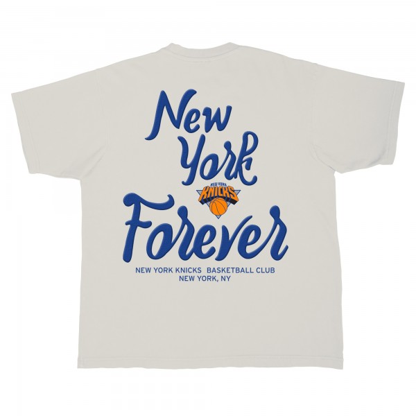 Unisex New York Knicks Stadium Essentials Cream Local Barfly Urban T-Shirt