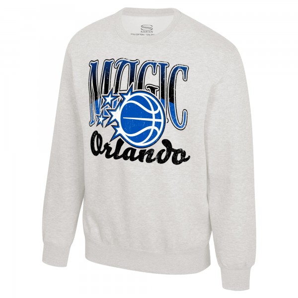 Unisex Orlando Magic Stadium Essentials Oatmeal Sky High Fleece Sweatshirt