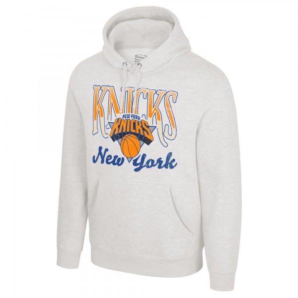 Unisex New York Knicks Stadium Essentials Oatmeal Sky High Hoodie