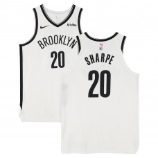 DayRon Sharpe Brooklyn Nets Fanatics Authentic Game-Used #20 White Nike Jersey vs. Toronto Raptors on November 23, 2025 - Size 52+4