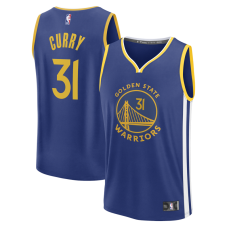 Golden State Warriors Seth Curry Fanatics Blue Fast Break Replica Jersey - Icon Edition
