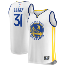 Golden State Warriors Seth Curry Fanatics White Fast Break Replica Jersey - Association Edition