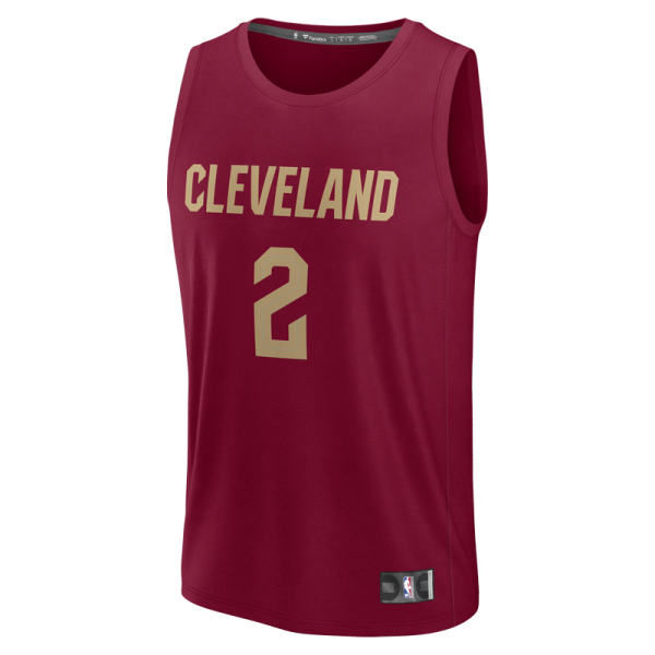 Cleveland Cavaliers Lonzo Ball Fanatics Wine Fast Break Replica Jersey - Icon Edition
