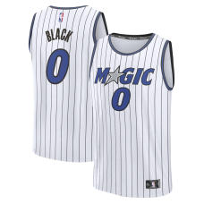 Orlando Magic Anthony Black Fanatics White Fast Break Replica Jersey - Association Edition