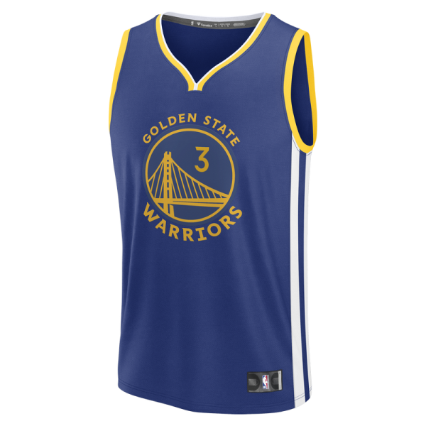 Golden State Warriors Will Richard Fanatics Blue Fast Break Replica Jersey - Icon Edition