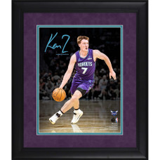 Фото Kon Knueppel Charlotte Hornets Facsimile Signature Fanatics Authentic Framed 11 x 14 Spotlight