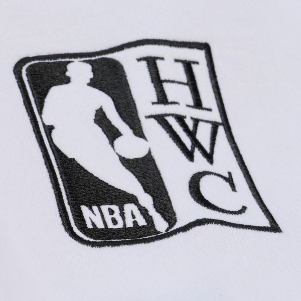 Cleveland Cavaliers Mitchell & Ness White Arctic Fleece Sweatshirt