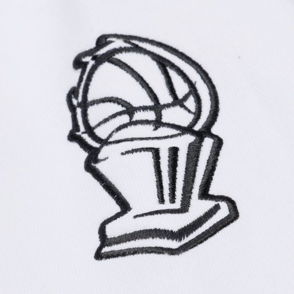 Chicago Bulls Mitchell & Ness White Hardwood Classics Arctic Fleece Sweatshirt