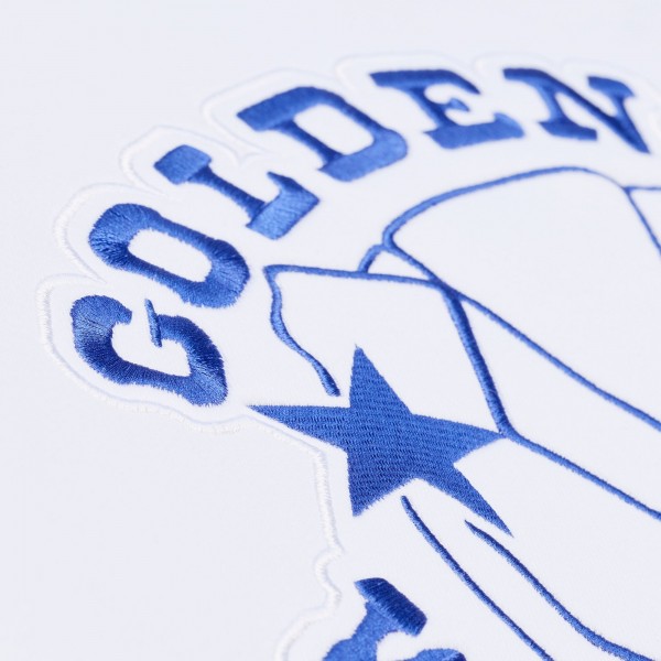 Golden State Warriors Mitchell & Ness White Arctic Fleece Sweatshirt