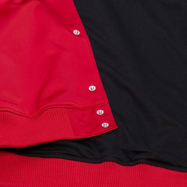 Chicago Bulls Mitchell & Ness Red Hardwood Classics Head Coach Lightweight Satin Full-Snap Jacket