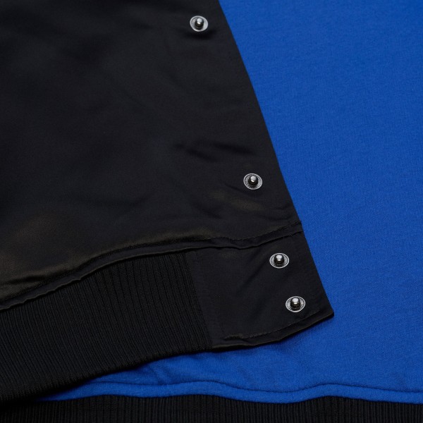 Orlando Magic Mitchell & Ness Black Hardwood Classics Head Coach Lightweight Satin Full-Snap Jacket