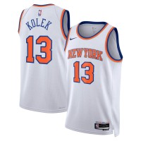 Джерси Unisex New York Knicks Tyler Kolek Nike White Swingman - Association Edition