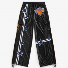 Unisex New York Knicks Off Season x NBA Black Track Pants