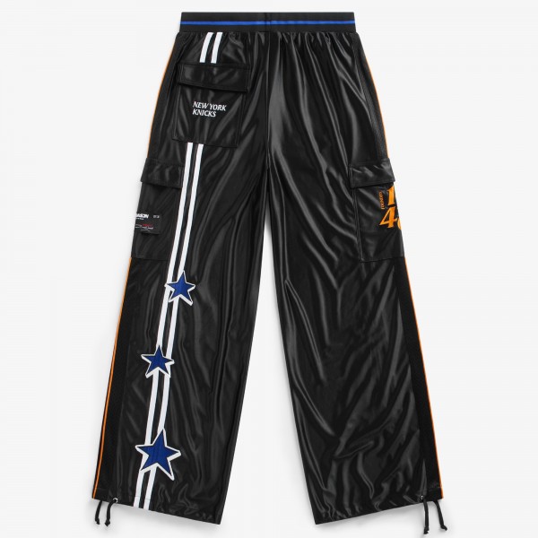 Unisex New York Knicks Off Season x NBA Black Track Pants