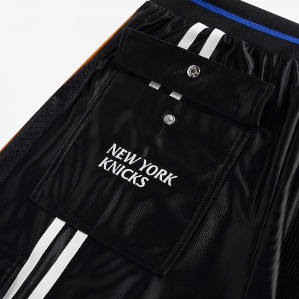 Unisex New York Knicks Off Season x NBA Black Track Pants
