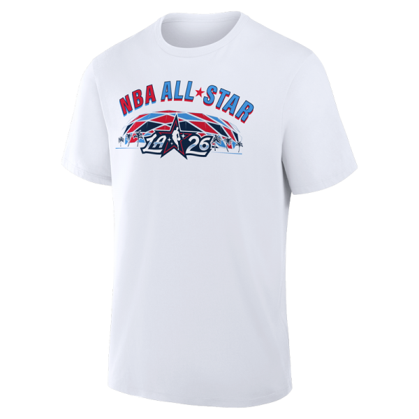 2026 NBA All-Star Game White Pattern T-Shirt
