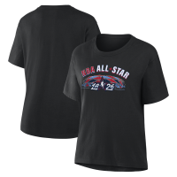 Женская 2026 NBA All-Star Game Black Pattern T-Shirt